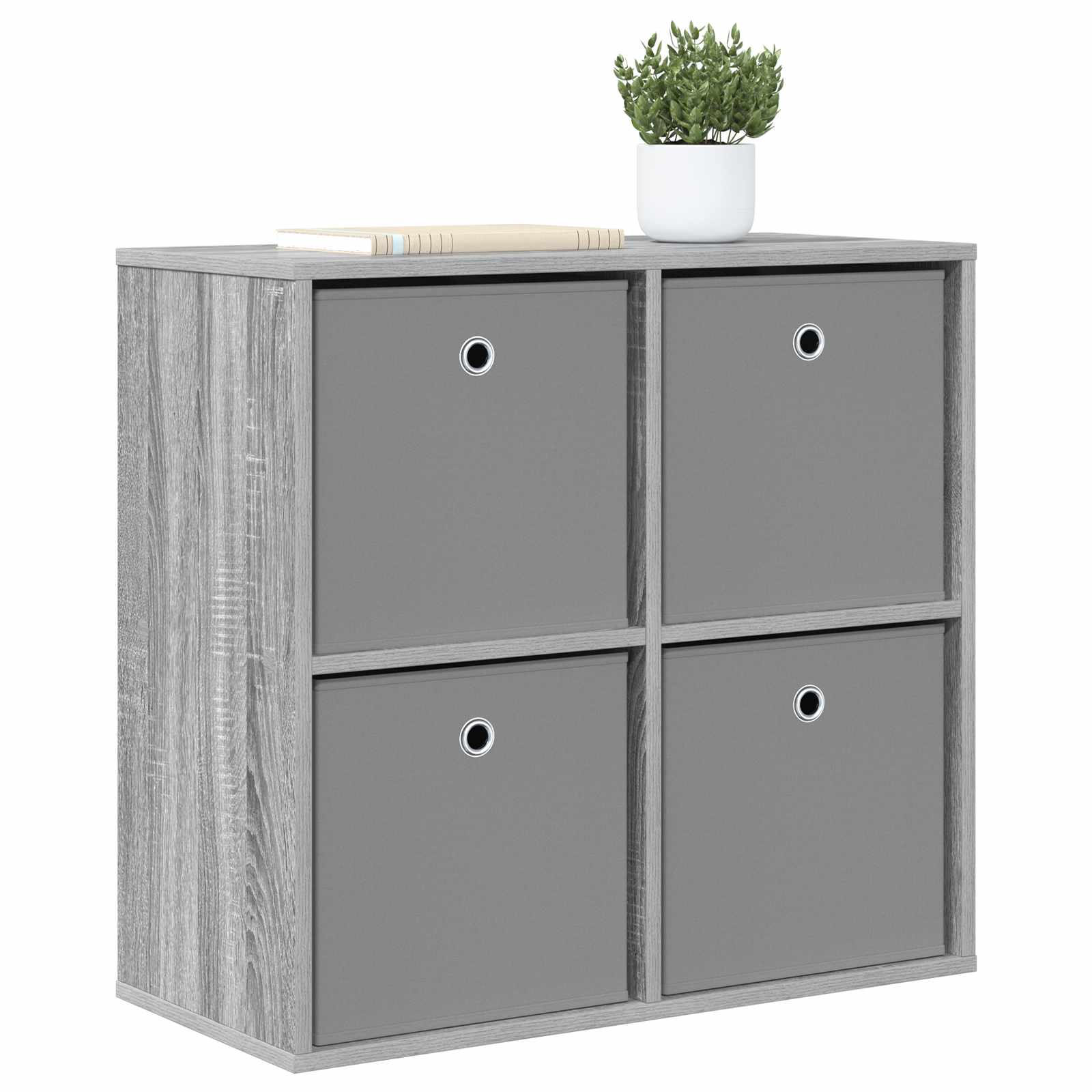 Sideboard Sonoma-Grau 68,5 x 32 x 67 cm