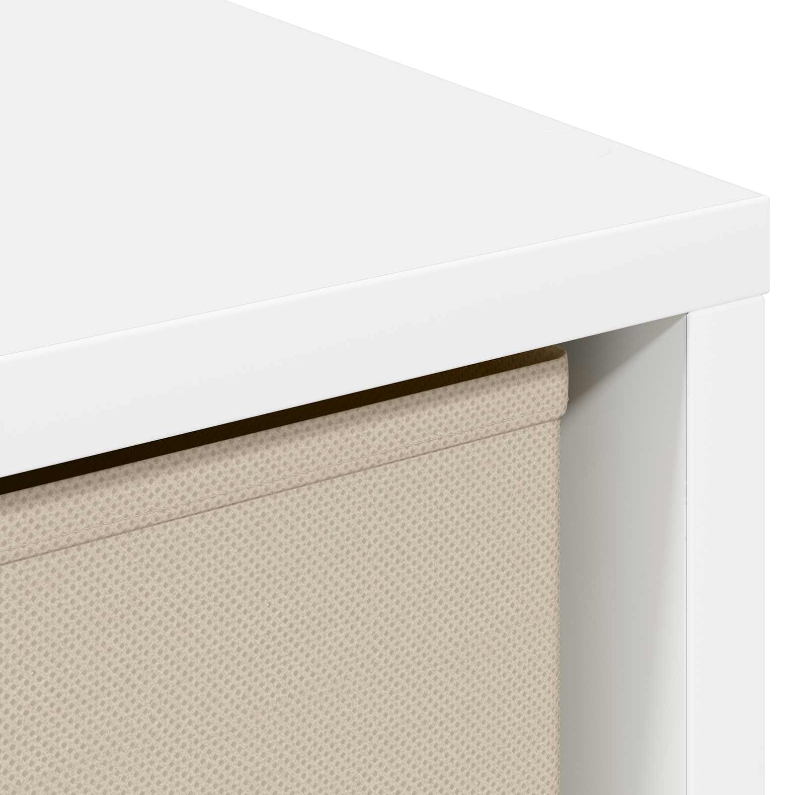 Sideboard mit Schubladen Weiß 25,5 x 22 x 69,5 cm