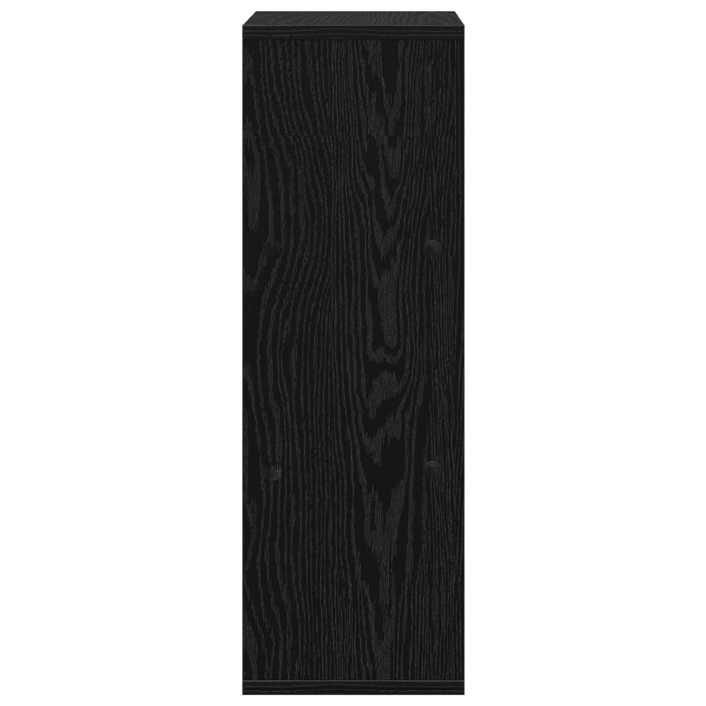 Sideboard Schwarz Eichen-Optik 25,5 x 22 x 69,5 cm
