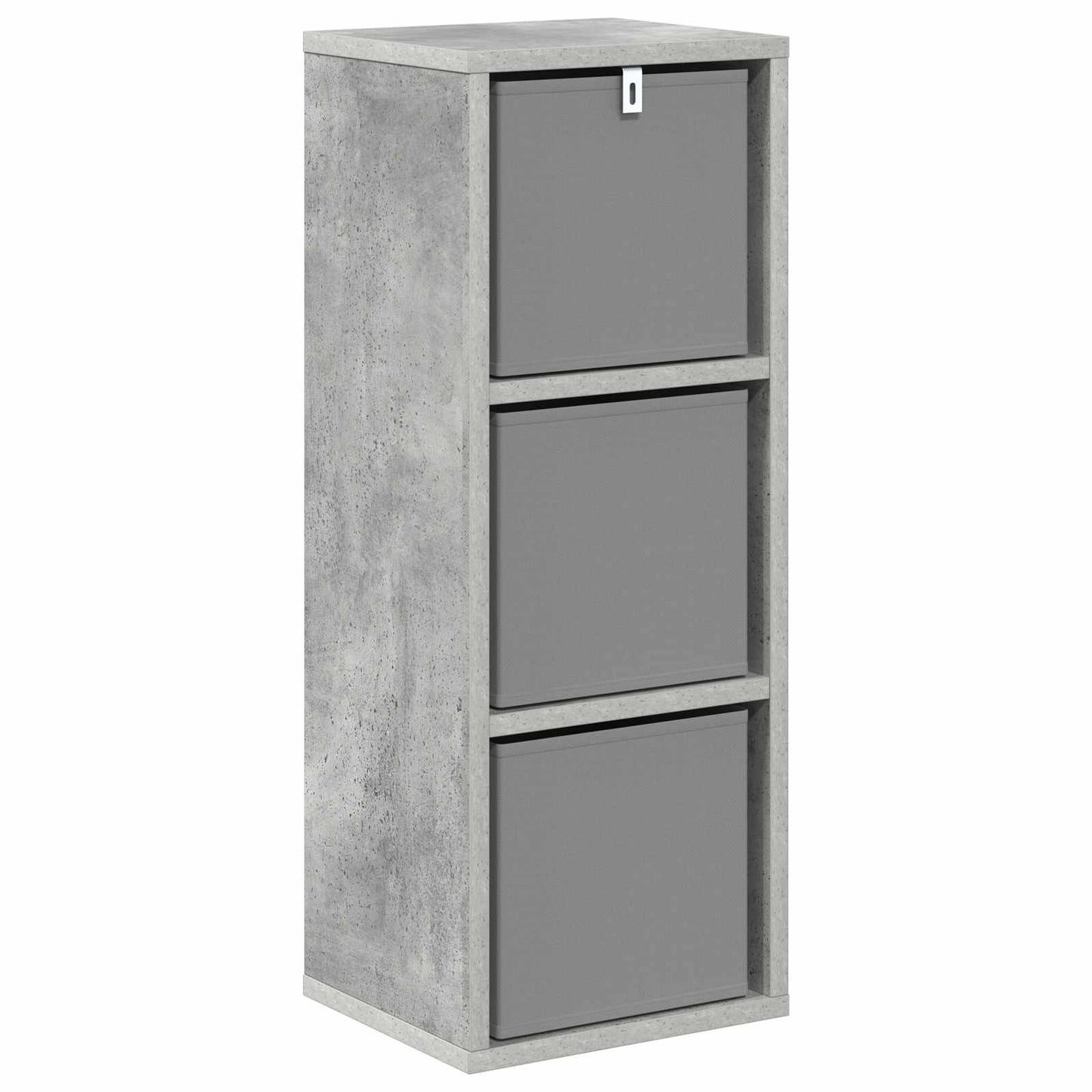 Sideboard mit Schubladen Beton Grau 25,5 x 22 x 69,5 cm