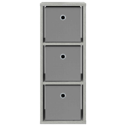 Sideboard mit Schubladen Beton Grau 25,5 x 22 x 69,5 cm
