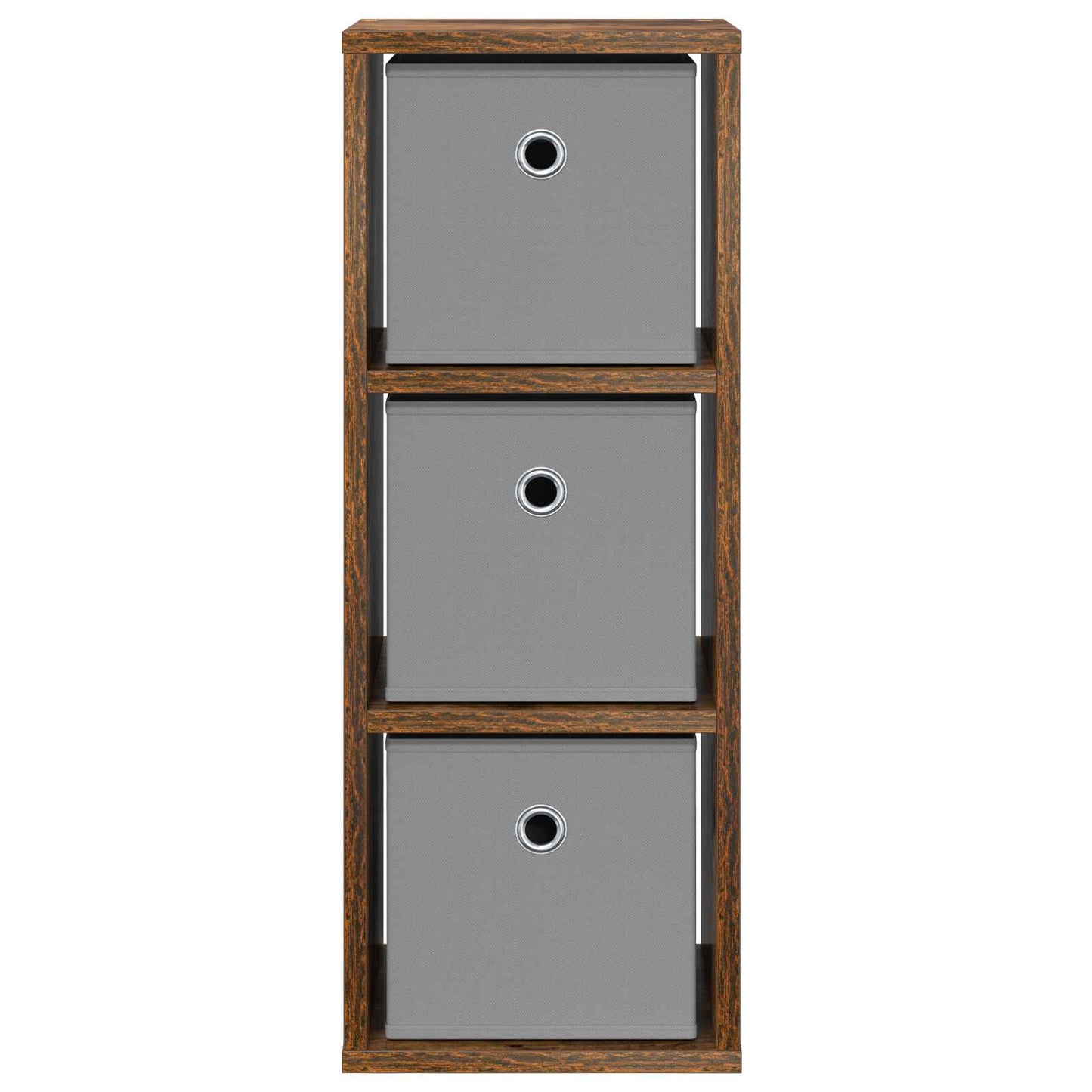 Sideboard mit Schubladen Geräucherte Eiche 25,5 x 22 x 69,5 cm