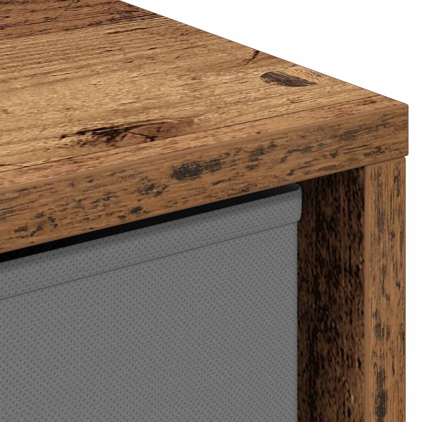 Sideboard mit Schubladen Altholz 25,5 x 22 x 69,5 cm