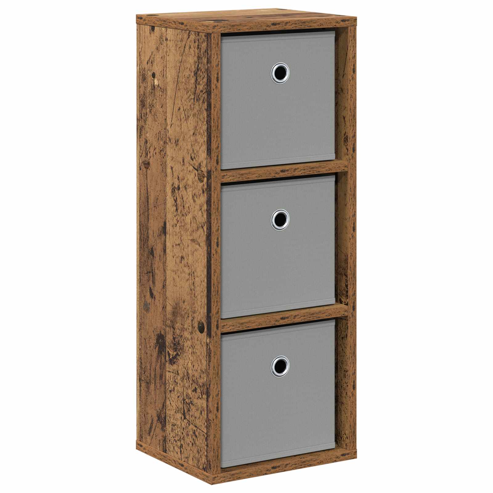 Sideboard mit Schubladen Altholz 25,5 x 22 x 69,5 cm