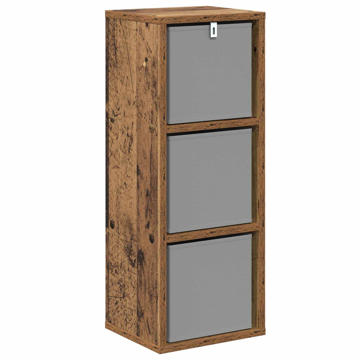 Sideboard mit Schubladen Altholz 25,5 x 22 x 69,5 cm