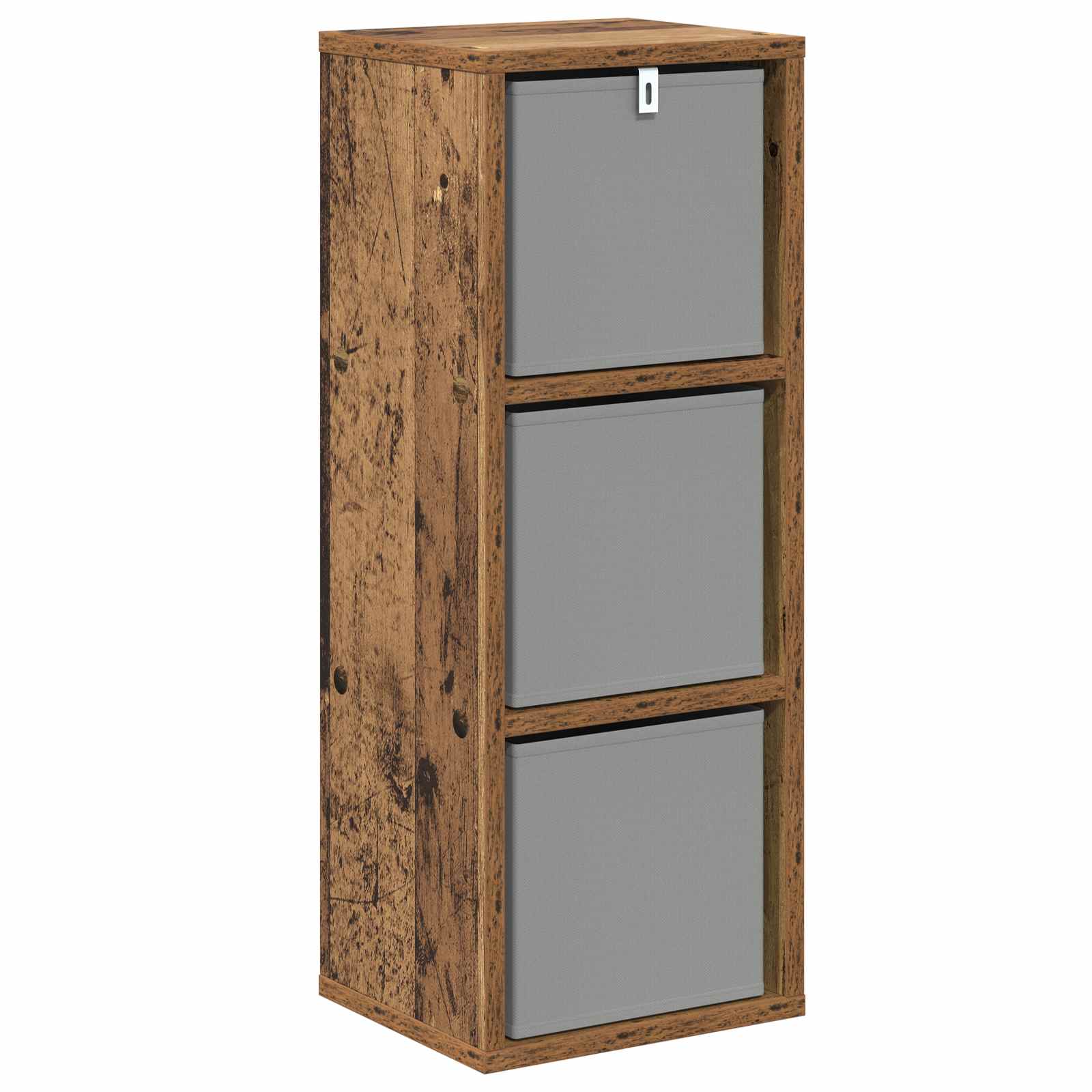 Sideboard mit Schubladen Altholz 25,5 x 22 x 69,5 cm