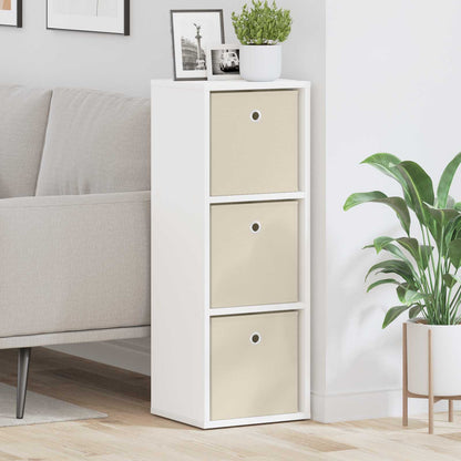 Sideboard mit Schubladen Weiß 30,5 x 27 x 84,5 cm