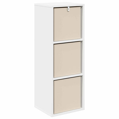 Sideboard mit Schubladen Weiß 30,5 x 27 x 84,5 cm