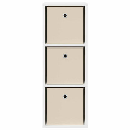 Sideboard mit Schubladen Weiß 30,5 x 27 x 84,5 cm