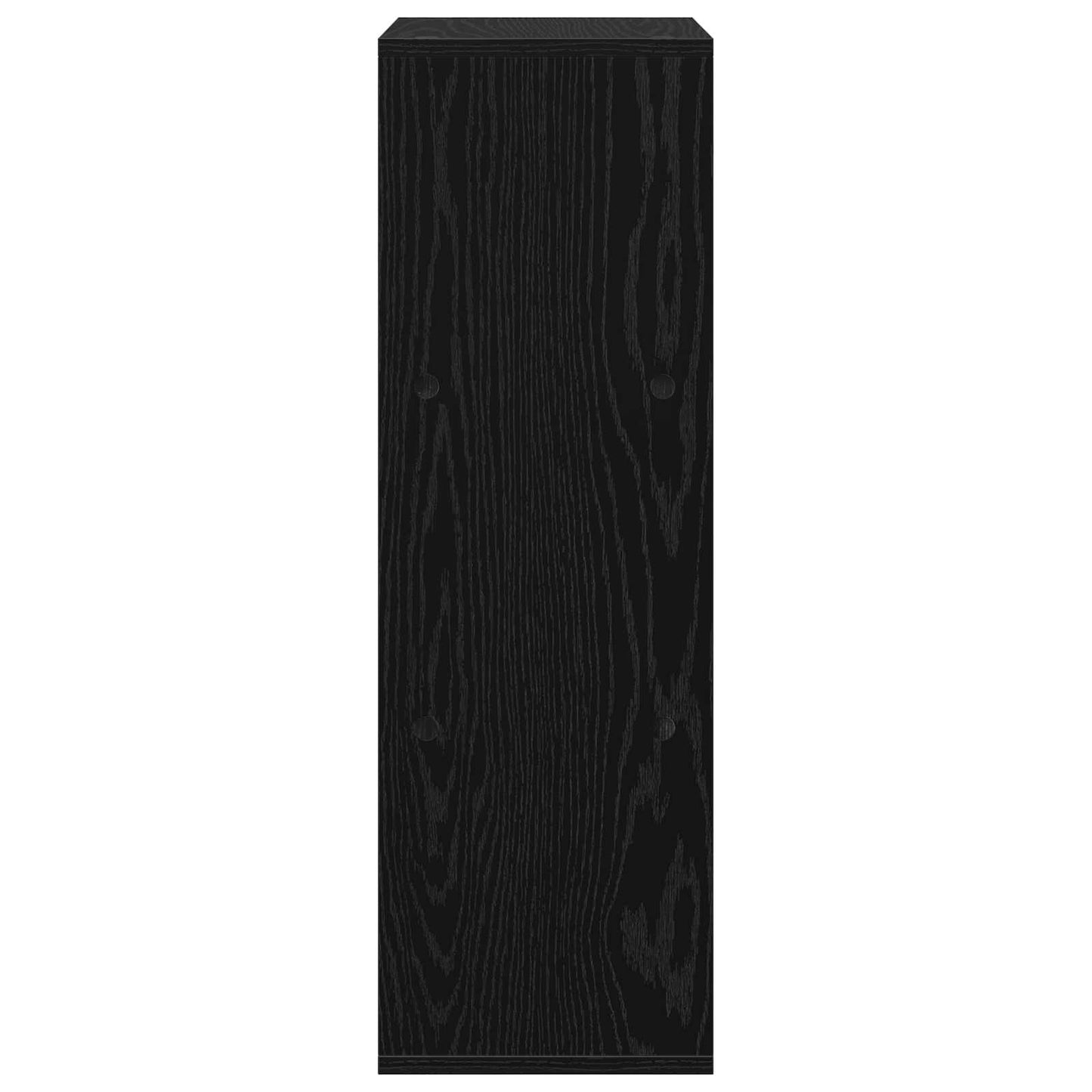 Sideboard Schwarz Eichen-Optik 30,5 x 27 x 84,5 cm