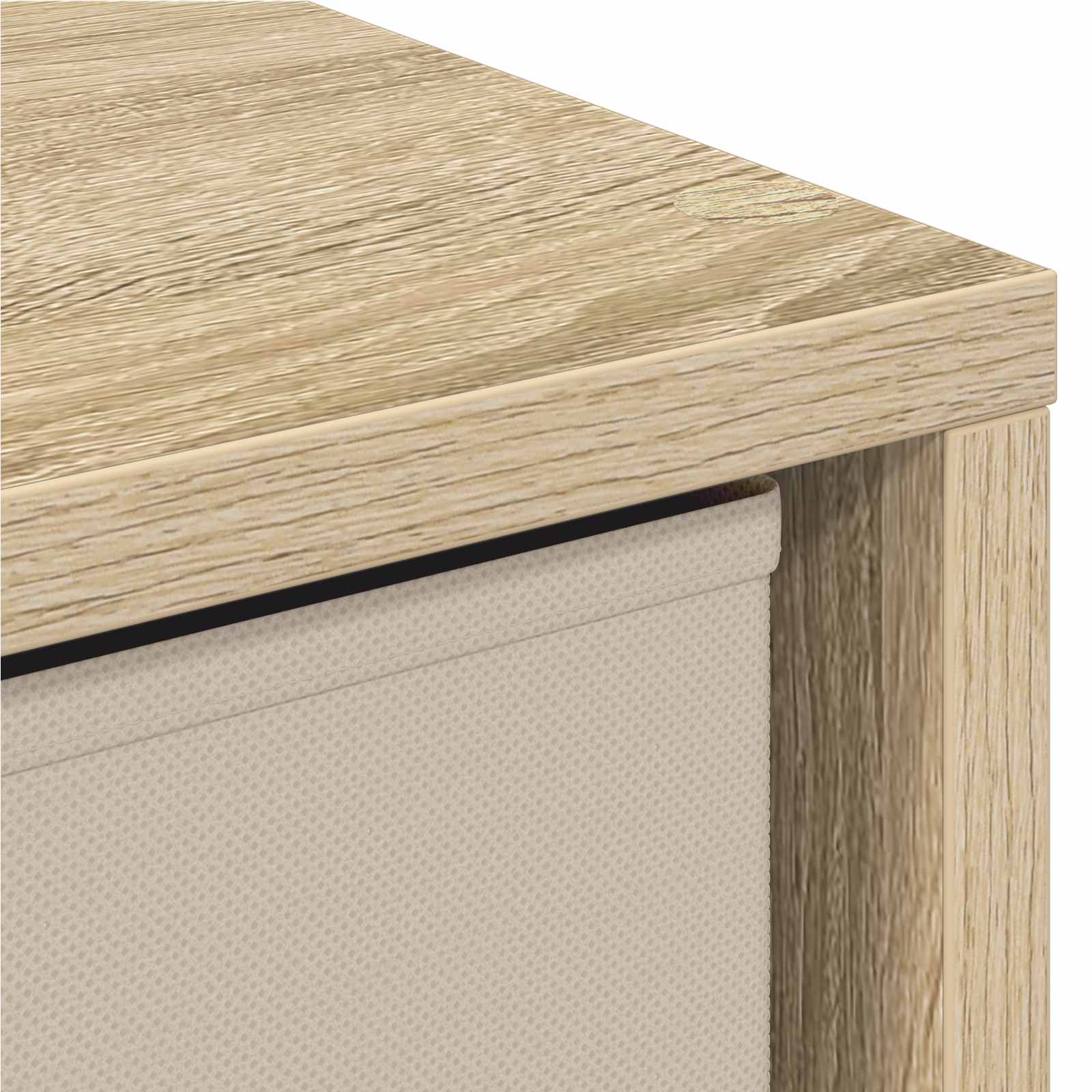 Sideboard mit Schubladen Sonoma-Eiche 30,5 x 27 x 84,5 cm