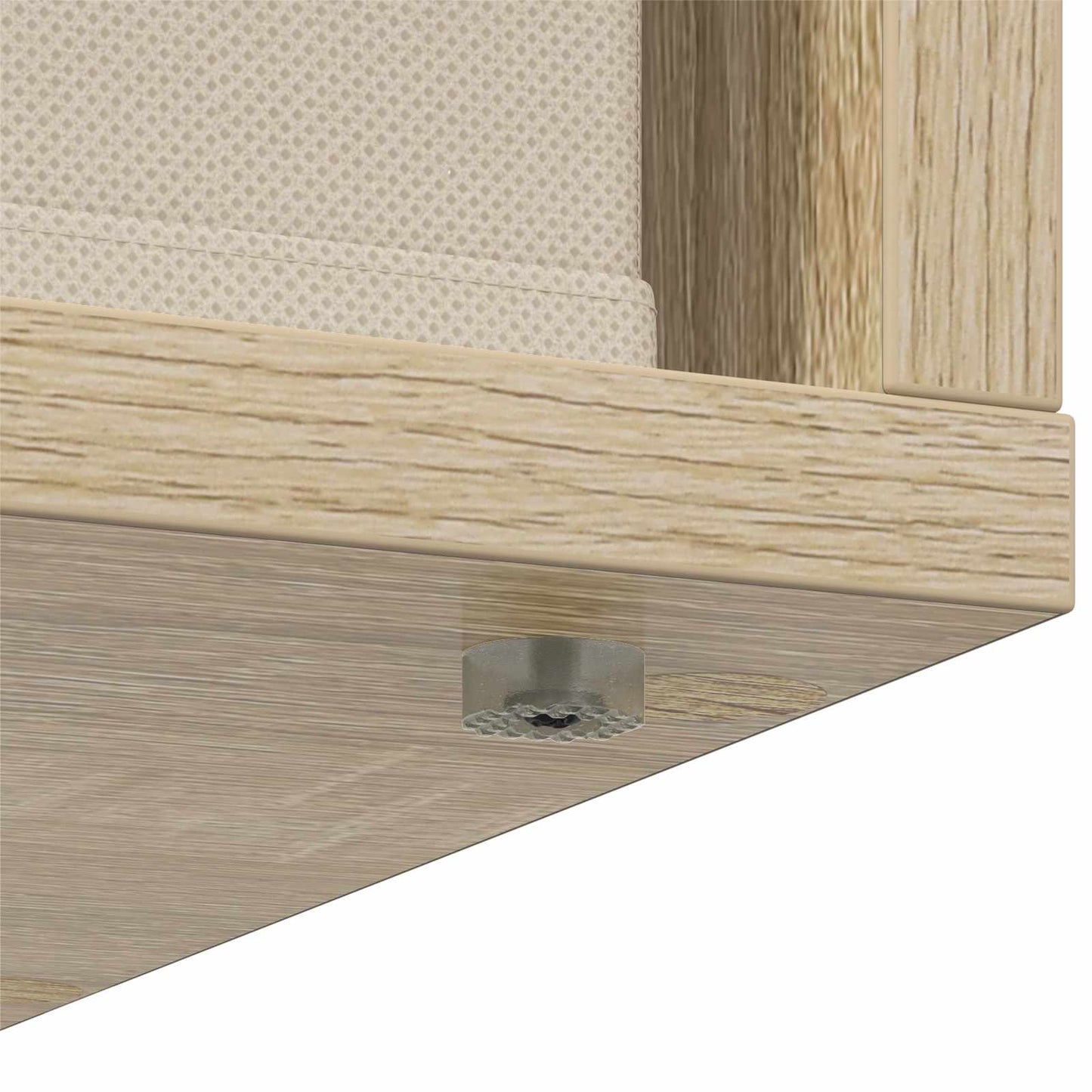Sideboard mit Schubladen Sonoma-Eiche 30,5 x 27 x 84,5 cm