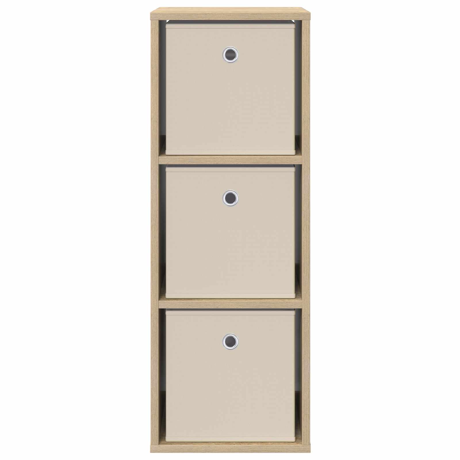 Sideboard mit Schubladen Sonoma-Eiche 30,5 x 27 x 84,5 cm