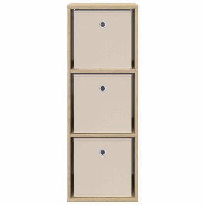 Sideboard mit Schubladen Sonoma-Eiche 30,5 x 27 x 84,5 cm