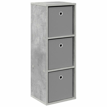 Sideboard mit Schubladen Beton Grau 30,5 x 27 x 84,5 cm