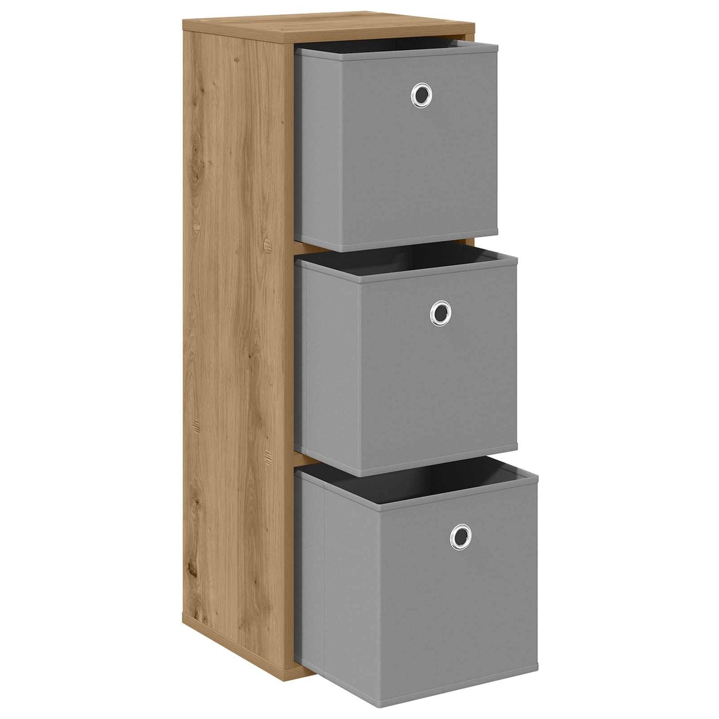 Sideboard Artisan-Eiche 30,5 x 27 x 84,5 cm