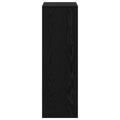 Sideboard mit Schubladen Schwarz Eichen-Optik 35 x 32 x 99,5 cm