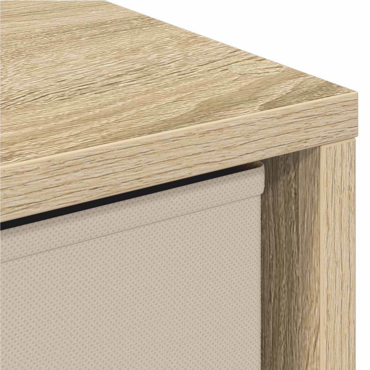Sideboard mit Schubladen Sonoma-Eiche 35 x 32 x 99,5 cm