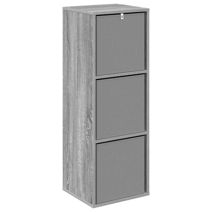 Sideboard Sonoma-Grau 35 x 32 x 99,5 cm