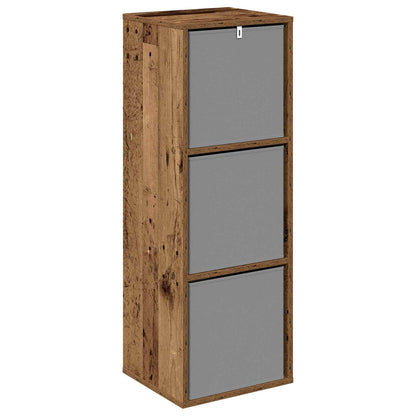 Sideboard mit Schubladen Altholz 35 x 32 x 99,5 cm