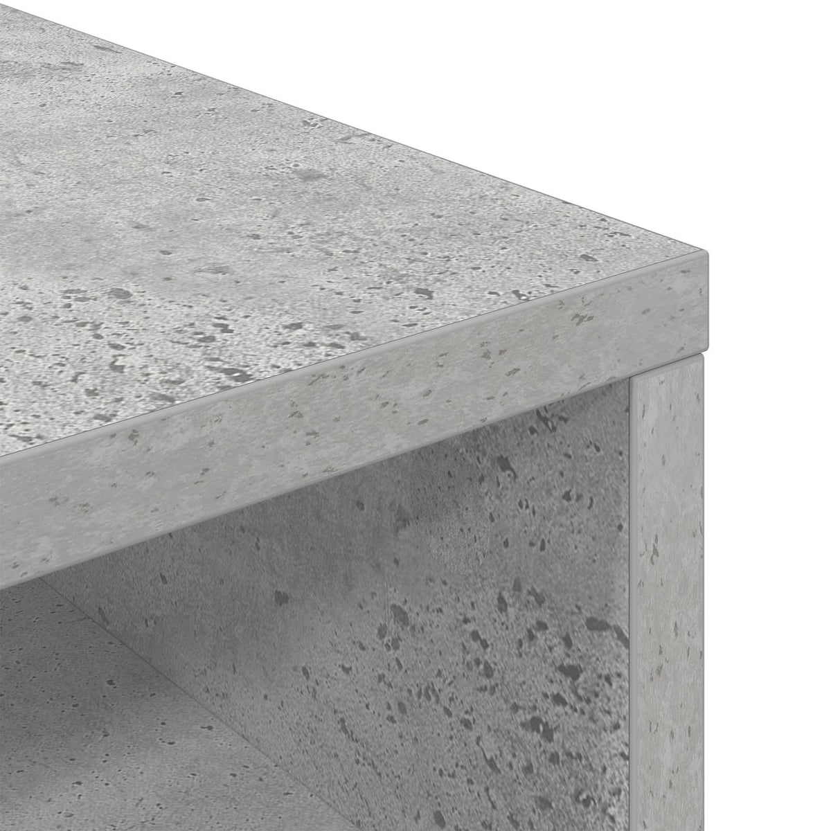 Lowboard mit Schubladen Beton Grau 72 x 22,5 x 38 cm