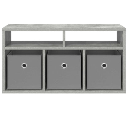 Lowboard mit Schubladen Beton Grau 72 x 22,5 x 38 cm