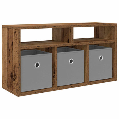 Lowboard mit Schubladen Altholz 72 x 22,5 x 38 cm