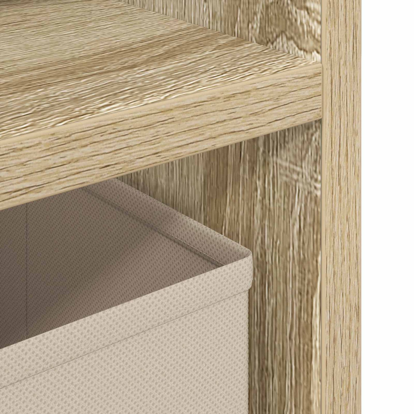 Lowboard mit Schubladen Sonoma-Eiche 87 x 27,5 x 43 cm