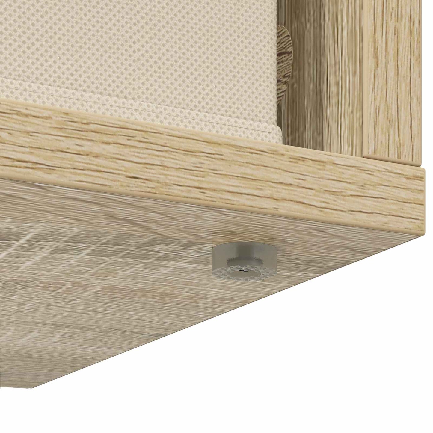 Lowboard mit Schubladen Sonoma-Eiche 87 x 27,5 x 43 cm