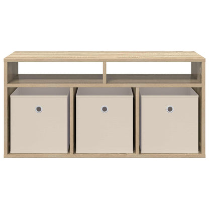 Lowboard mit Schubladen Sonoma-Eiche 87 x 27,5 x 43 cm