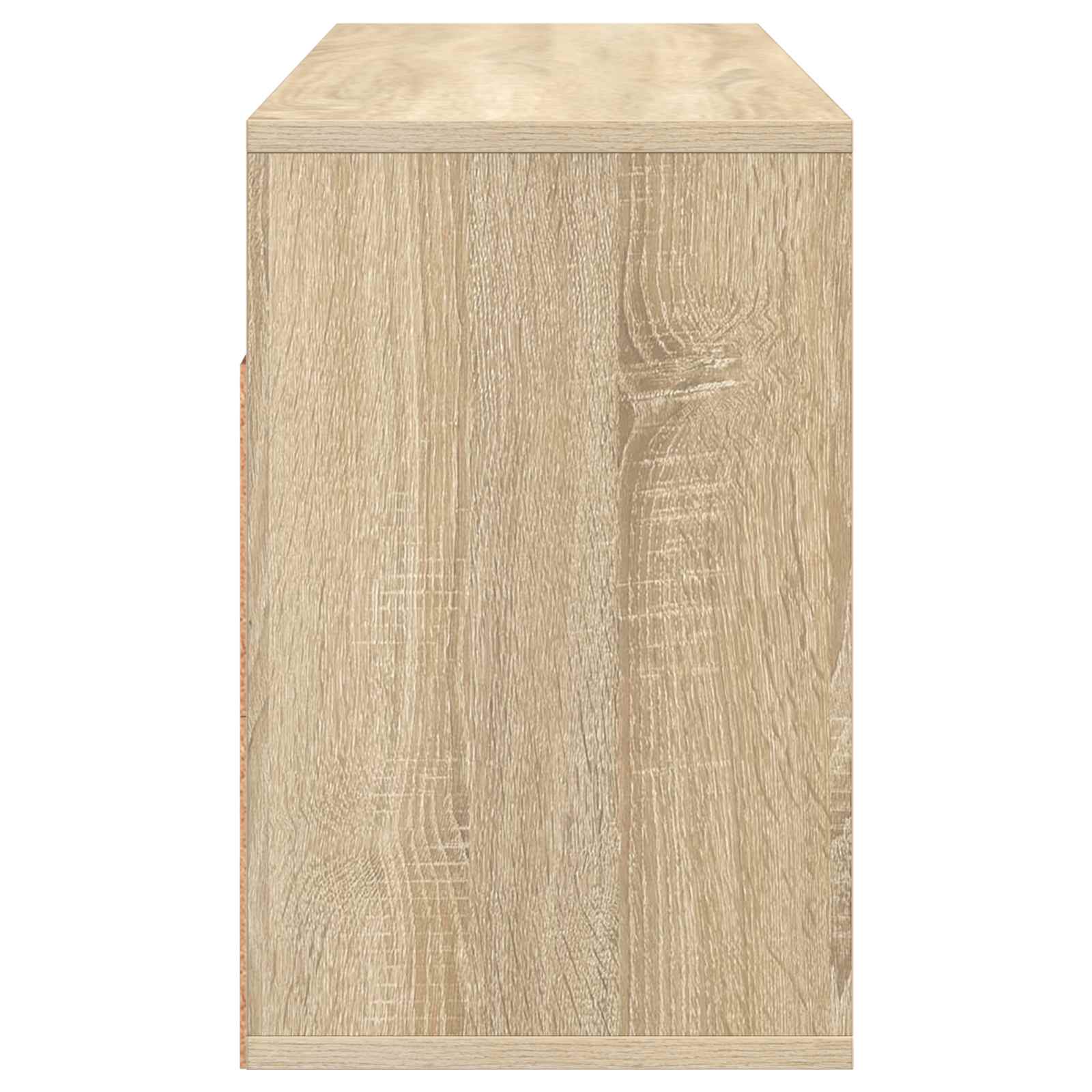 Lowboard mit Schubladen Sonoma-Eiche 87 x 27,5 x 43 cm
