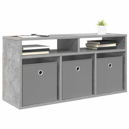 Lowboard mit Schubladen Beton Grau 87 x 27,5 x 43 cm