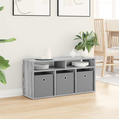 Lowboard mit Schubladen Graues Sonoma 87 x 27,5 x 43 cm