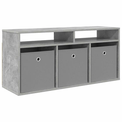 Lowboard mit Schubladen Beton Grau 102 x 32 x 48,5 cm