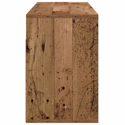 Lowboard mit Schubladen Altholz 102 x 32 x 48,5 cm