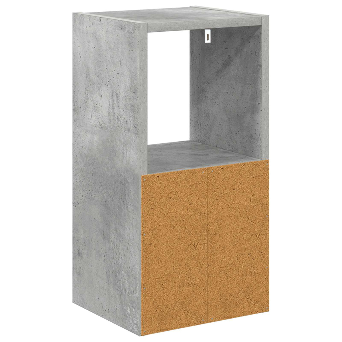 Nachttisch Beton Grau 25,5 x 22 x 49,5 cm Holzwerkstoff