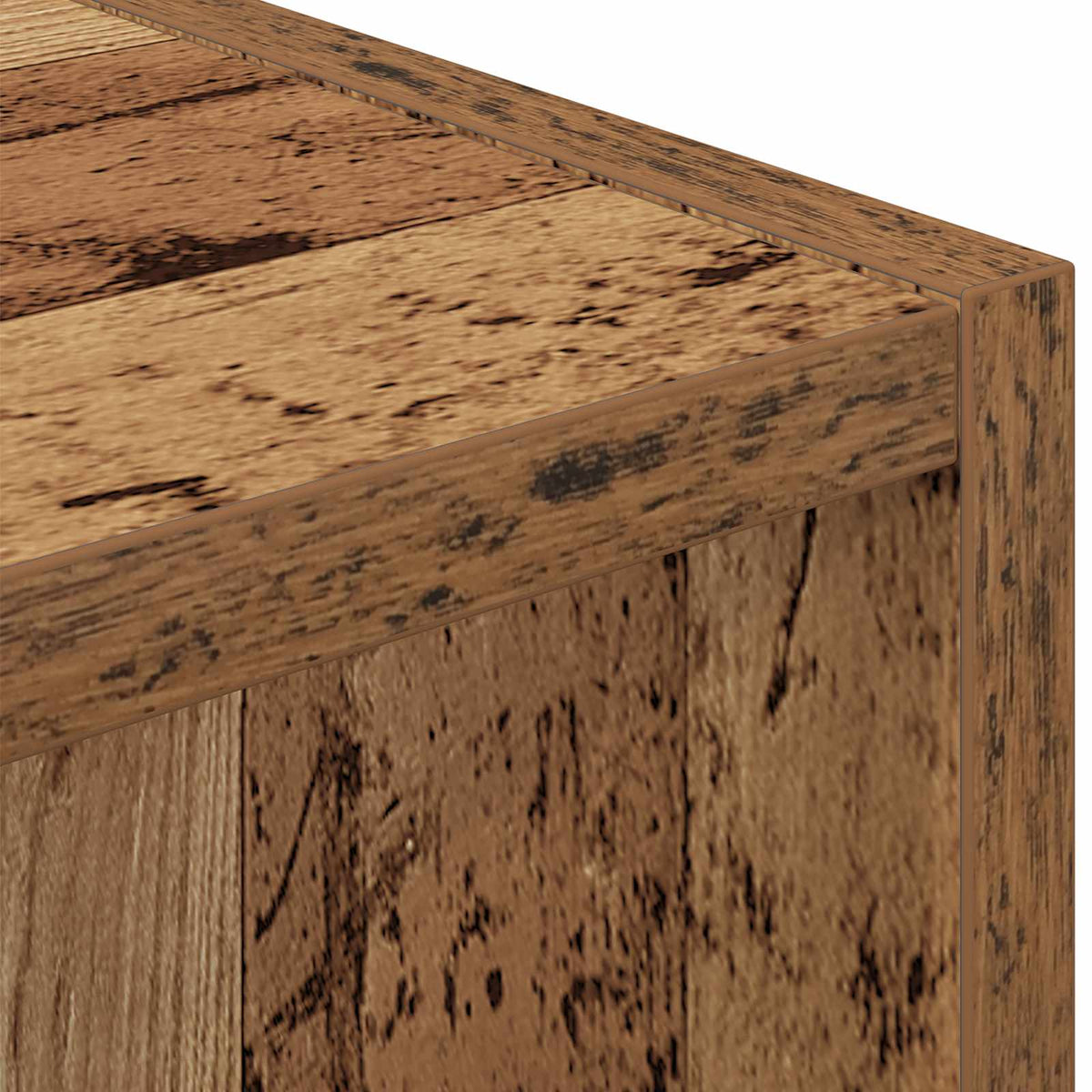 Nachttisch 2 stk. Altholz 25,5 x 22 x 49,5 cm Holzwerkstoff