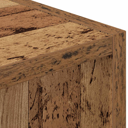 Nachttisch 2 stk. Altholz 25,5 x 22 x 49,5 cm Holzwerkstoff