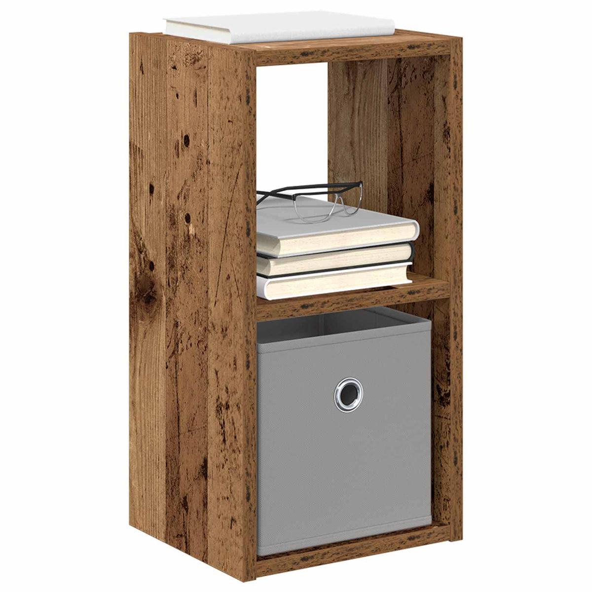 Nachttisch 2 stk. Altholz 25,5 x 22 x 49,5 cm Holzwerkstoff