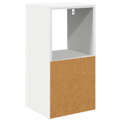 Nachttisch Weiß 30,5 x 27 x 59,5 cm Holzwerkstoff