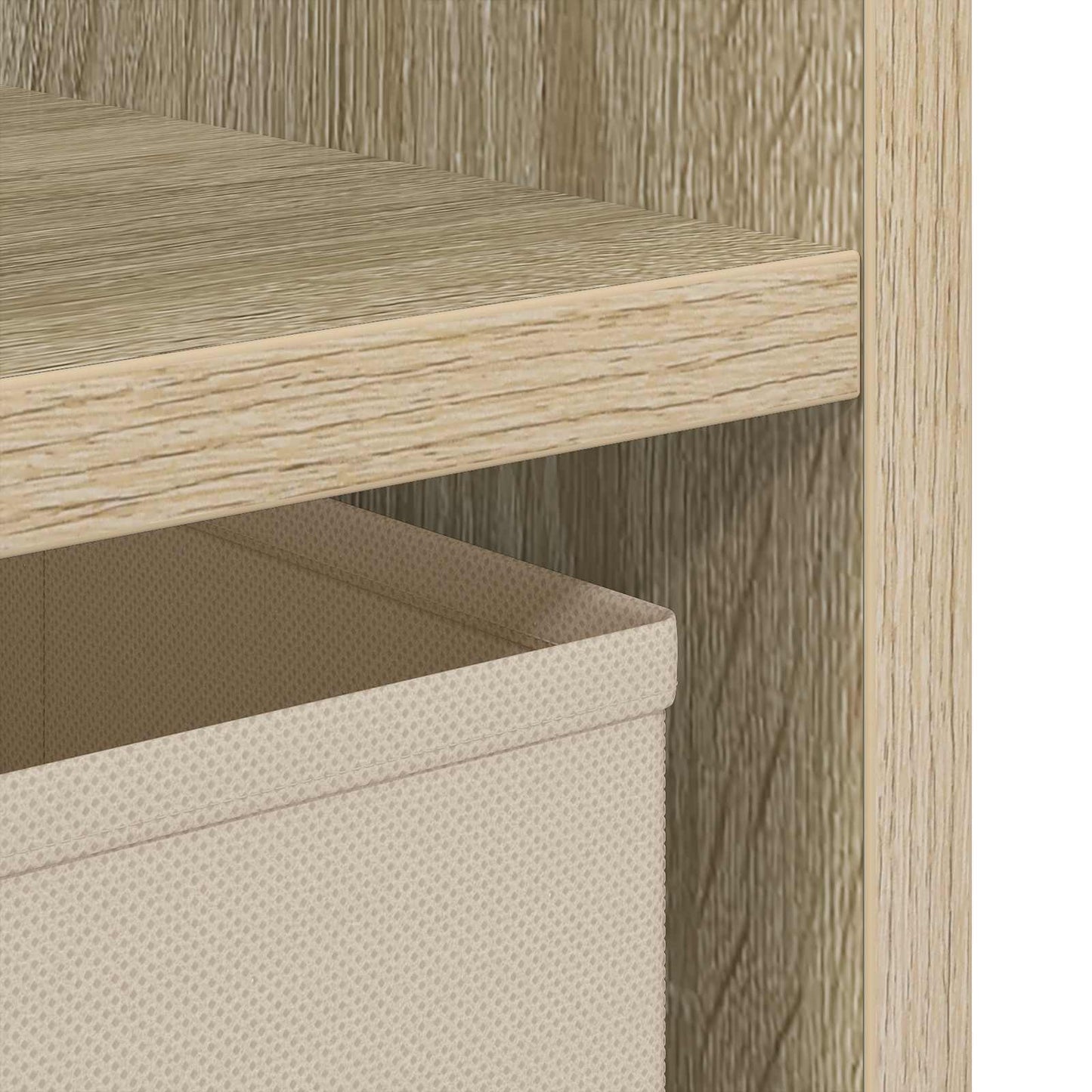 Nachttisch Sonoma-Eiche 30,5 x 27 x 59,5 cm Holzwerkstoff