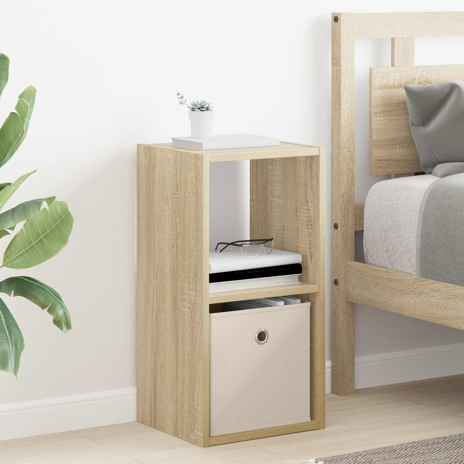 Nachttisch Sonoma-Eiche 30,5 x 27 x 59,5 cm Holzwerkstoff
