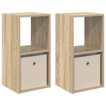 Nachttisch 2 stk. Sonoma-Eiche 30,5 x 27 x 59,5 cm
