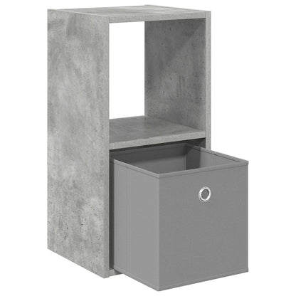 Nachttisch Beton Grau 30,5 x 27 x 59,5 cm Holzwerkstoff