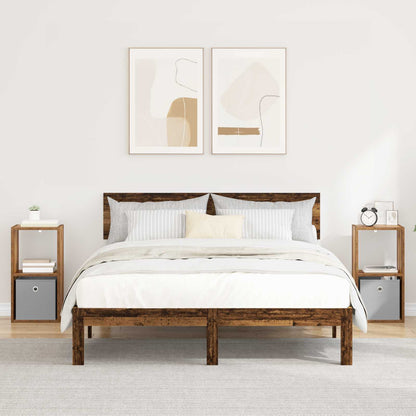 Nachttisch 2 stk. Altholz 30,5 x 27 x 59,5 cm Holzwerkstoff