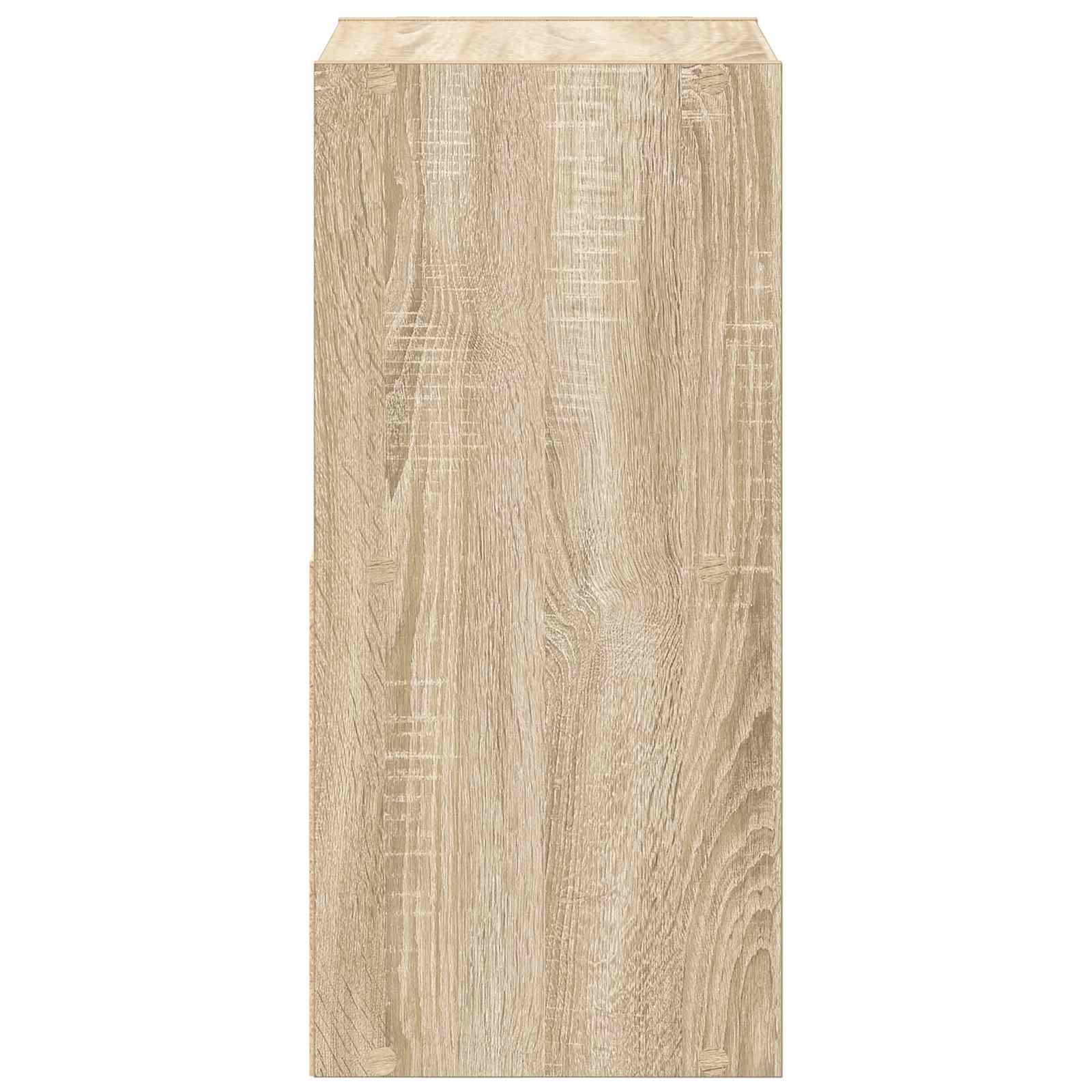Nachttisch 2 stk. Sonoma-Eiche 35 x 32 x 68,5 cm Holzwerkstoff