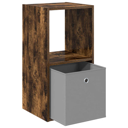 Nachttisch 2 stk. Räuchereiche 35 x 32 x 68,5 cm Holzwerkstoff