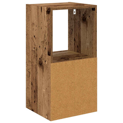 Nachttisch 2 stk. Altholz 35 x 32 x 68,5 cm Holzwerkstoff