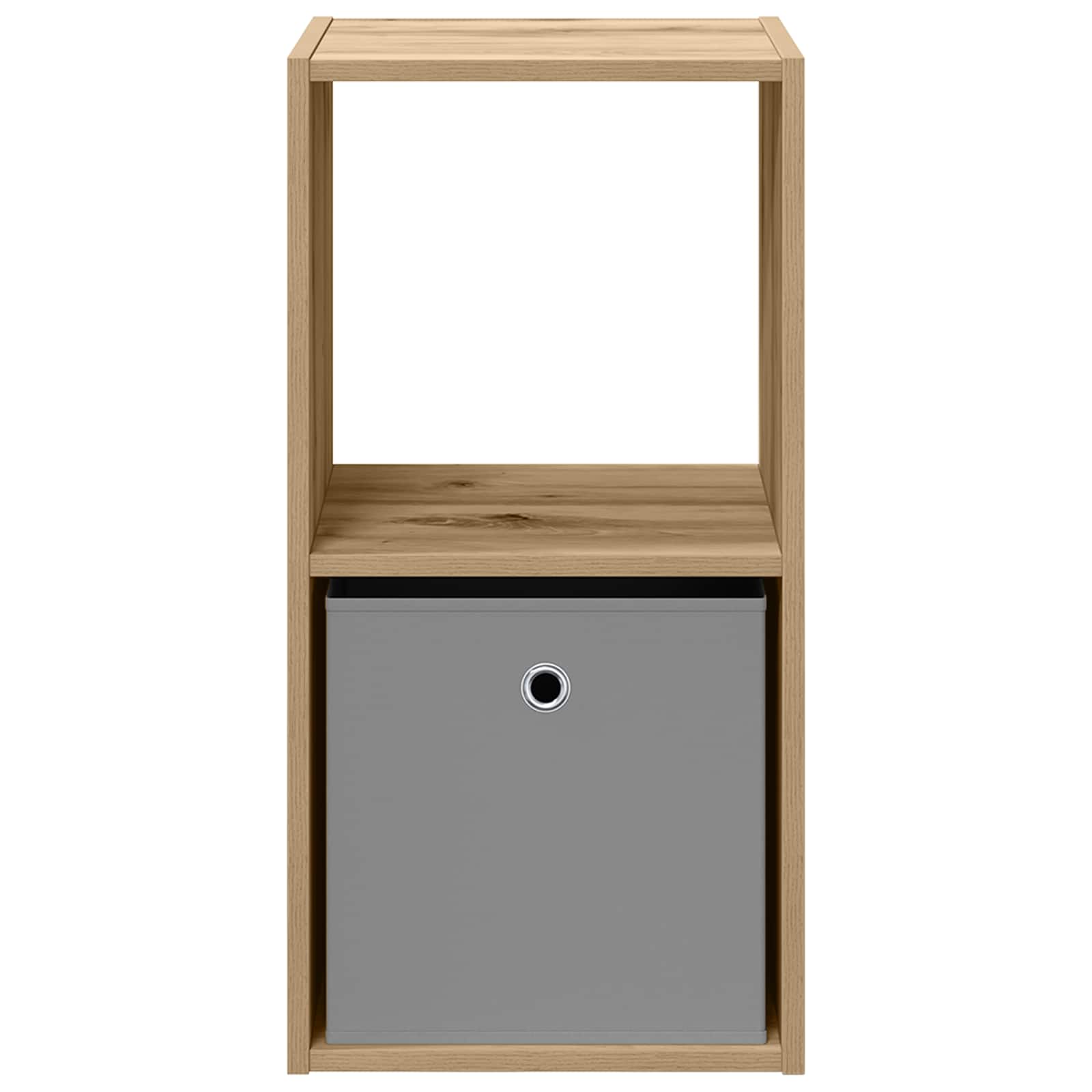 Nachttisch 2 stk. Artisan-Eiche 35 x 32 x 68,5 cm Holzwerkstoff