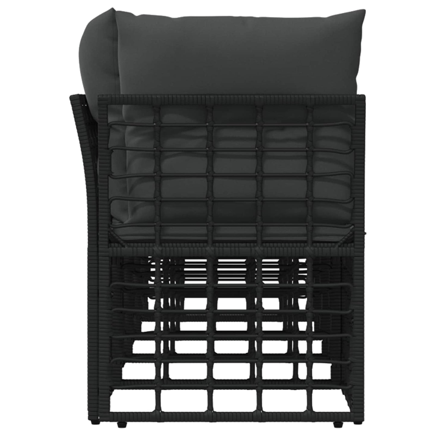 4-Sitzer Garten-Sofa mit linker Armlehne 4 stk. 4-Sitzanzahl